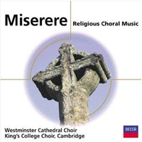 Miserere Sacred Choral Works Various CD Album