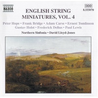 English String Miniatures Vol 4 - Northern Sinfonia CD