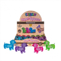 Smooshos Super Squeeze Dachshund Pet Cleaning Toy