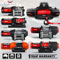 X-BULL 12V Electric Winch 5000lbs Steel Cable Wireless Remote ATV UTV Boat