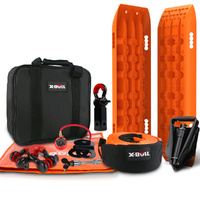 X-BULL Winch Recovery Kit Snatch Strap & Recovery Tracks