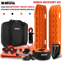 X-BULL Winch Recovery Kit Gen 2.0 Snatch Strap Tracks