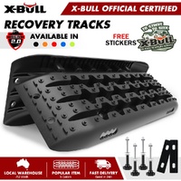 X-BULL Recovery tracks Sand Trucks Offroad With 4PCS Mounting Pins 4WDGen 2.0 - Black