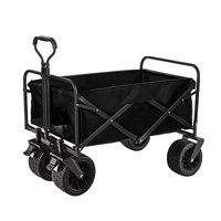Small Folding Cart - Black