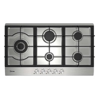 Midea 90cm Gas Cooktop Stainless Steel