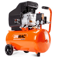 Unimac 24L Air Compressor 2.0HP Direct Drive 2 Couplers