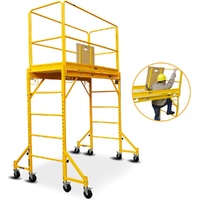 Baumr-AG Mobile Scaffold Platform 1.9x0.8x1.8m Guard Rail