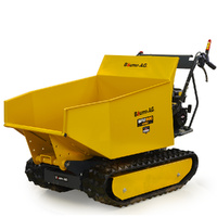 Baumr-AG Motorised Tracked Wheelbarrow Dumper 500kg Briggs & Stratton