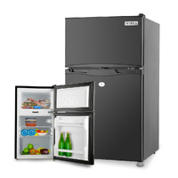 Gecko 95L Portable Upright Fridge 12V/24V Motorhome Caravan Black