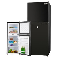 Gecko 125L Portable Upright Fridge 12V/24V Motorhome Caravan Black