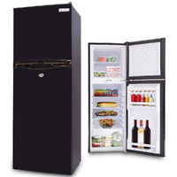 Gecko 142L Upright Portable Fridge Freezer 12V/24V Caravan Motorhome Black