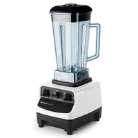 PolyCool 2L 2200W Commercial Blender BPA-Free White Smoothie Mixer