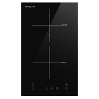 EuroChef 30cm 2 Zone 3300W Induction Cooktop Touch Controls
