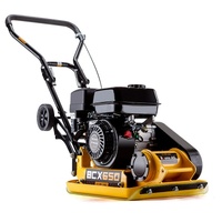 Baumr-AG 60kg Plate Compactor 6.5HP 370x510mm with Paver Pad