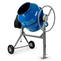 Baumr-AG 220L Electric Portable Cement Concrete Mixer