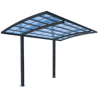 Shade Shield Single Cantilever Carport 3.0m x 5.5m Aluminium Polycarbonate