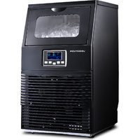 PolyCool Commercial Ice Maker Machine 35kg/24hr Timer Self Cleaning
