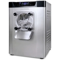 PolyCool Commercial Ice Cream Gelato Machine 4L 1400W Stainless Steel