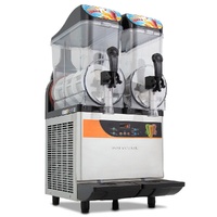 PolyCool 24L Commercial Slush Machine Double Tank Digital Control