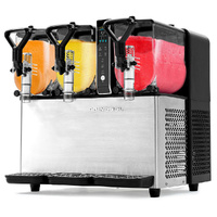 PolyCool 9L Triple Tank Slushie Machine Independent Digital Control