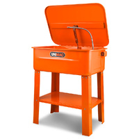 Unimac 86L Heavy Duty Multi Purpose Auto Parts Washer, with Removable Work Shelf, Parts Basket