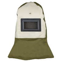 Unimac Sandblasting Safety Hood, Built-in Hard Hat, Abrasive Sand Blasting PPE Equipment