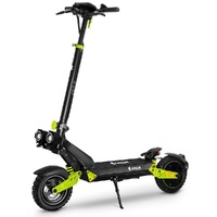 VALK Ego 8 Electric Scooter, 500W, AU Compliant, 48V 13Ah, 55km Max Range, eScooter for Adults, Foldable, Off Road, Black/Green