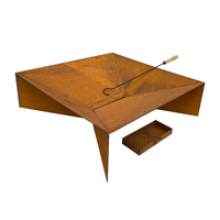 Firepit with Ash Tray with 0.11 Mild Steel"