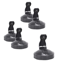 5x Fliptop Lid For Nutribullet Flip Top Fresh - 600 and 900 Model Nutri Cups