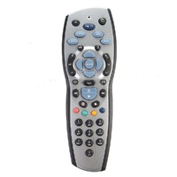 2x Tooleroo PayTV Remote Control Compatible with Foxtel MYSTAR SKY NZ  -  Silver