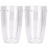 2x For Nutribullet Colossal Big Large Tall Cup 32 Oz - Nutri 600 and 900 Models