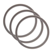 Kitchee 3x Grey Gasket Seal Ring For Nutribullet Model 600 900 1200W 90mm