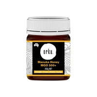 Orku MGO 500+ Australian Manuka Honey 250g - Raw Jelly Bush Honey