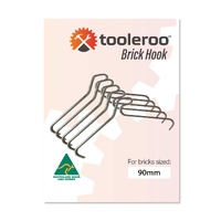 10 Pack 90mm (3.5") Brick Hooks - Wall Crab Clips Hangers For Pictures Plants