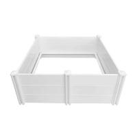 Rooster Farms PVC Dog Whelping Box 1.15m x 1.15m x 0.48m - Puppy Birthing Pen