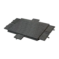Social Hike Puzzle Board 1500 pcs - Felt Tilting Portable Cover + Drawers Grey