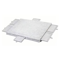Social Hike Puzzle Board 1000 pcs - Felt Tilting Portable Cover + Drawers Silver