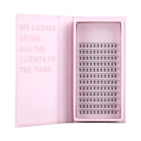 Miosh Eyelash Extensions - 5D Premade Volume Short Stem Eye Lash 0.10 / D CURL