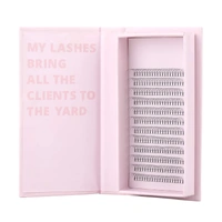 Miosh Eyelash Extensions - 3D Premade Volume Short Stem Eye Lash 0.10 / D CURL