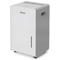 Dimplex 20L Portable Dehumidifier w/ Preset Modes Fan Speeds 4L Water Tank Timer