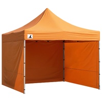 Wallaroo Gazebo Tent Marquee 3x3 PopUp Outdoor  - Orange