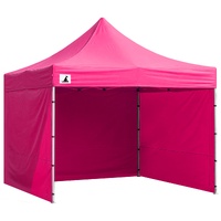 Wallaroo Gazebo Tent Marquee 3x3 PopUp Outdoor Pink