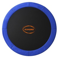 Kahuna 16ft Replacement Trampoline Safety Pad Cover and Jumping Spring Mat - Blue