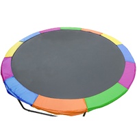 Kahuna 14ft Trampoline Replacement Pad Round - Rainbow