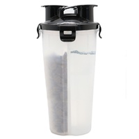 YES4PETS Portable Pet Dog Puppy Cat Drinking Travel Food Water Feeder Bottle