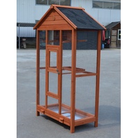 YES4PETS Wooden XXL Pet Cages Aviary Carrier Travel Canary Parrot Bird Cage