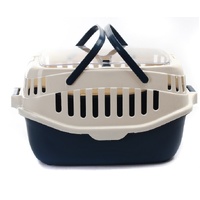 YES4PETS Medium Dog Cat Crate Pet Rabbit Guinea Pig Ferret Carrier Cage With Mat Blue