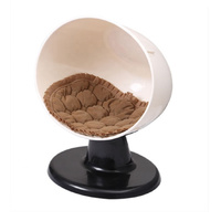 YES4PETS Small Pet Dog Cat Cave House Nest Puppy Cave Chair Sofa Bed Beige