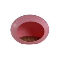 YES4PETS Medium Cave Cat Kitten Box Igloo Cat Bed House Dog Puppy House Pink