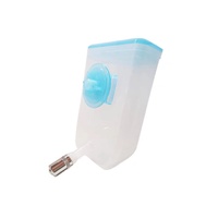 YES4PETS Pet Hanging Water Bottle No Drip Water Dispenser Rabbit Dog Cat Drinking Bottle-Blue
